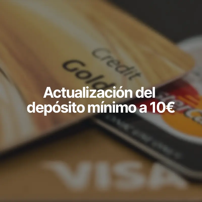 Casino Gran Vía reduce el depósito mínimo a 10€