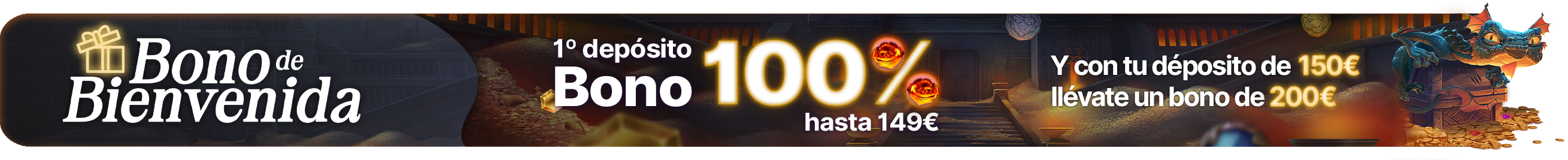 Disfruta de tu bono de bienvenida