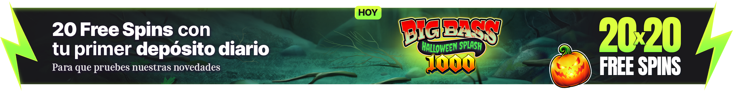 Free Spins para que pruebes nuestras novedades