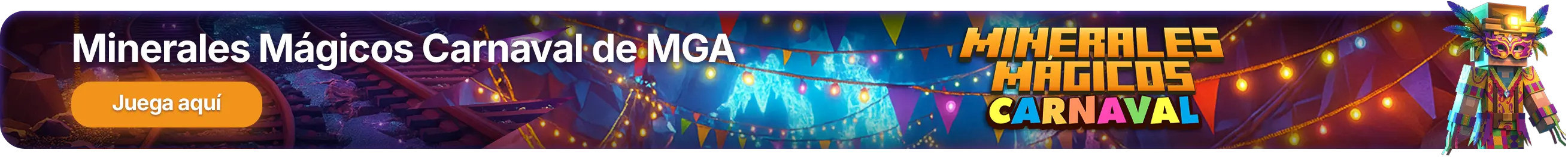 Disfruta con Minerales Mágicos Carnaval