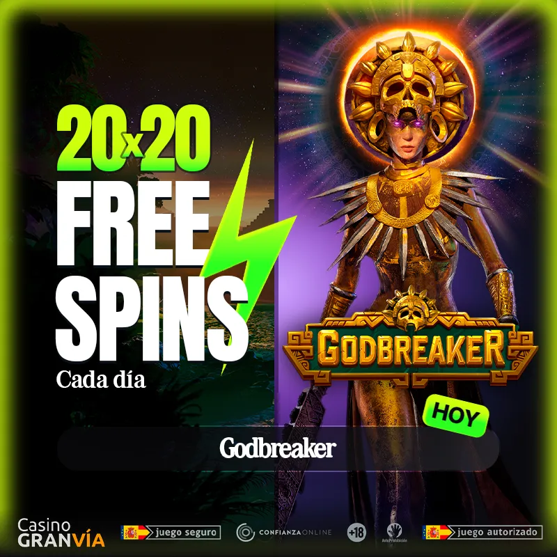 20x20 FREE SPINS por depósito