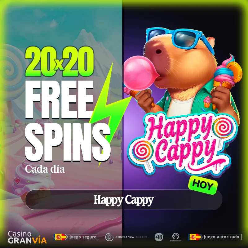 20x20 FREE SPINS por depósito