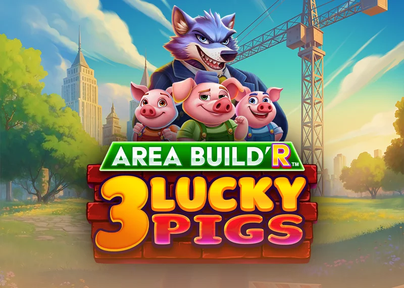 Area Build'R 3 Lucky Pigs