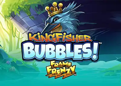 Kingfisher Bubbles Frame